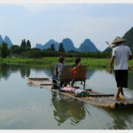 Boating on Yulong River
