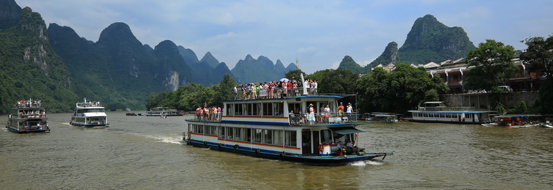 Cruise on Li River in Guilin