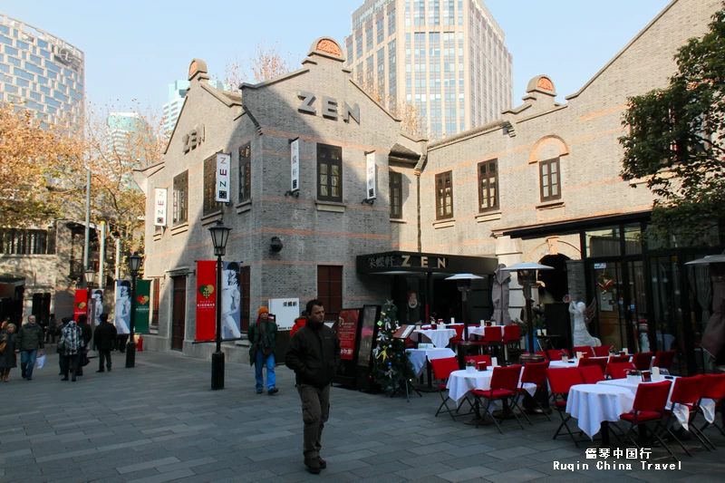 Shikumen houses in Xintaindi Shanghai