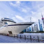 Cruise Ship Docks in China