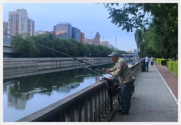 A senior angler