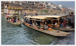 Boating in Fenghuang