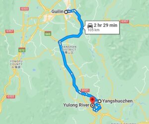 Yulong River Map