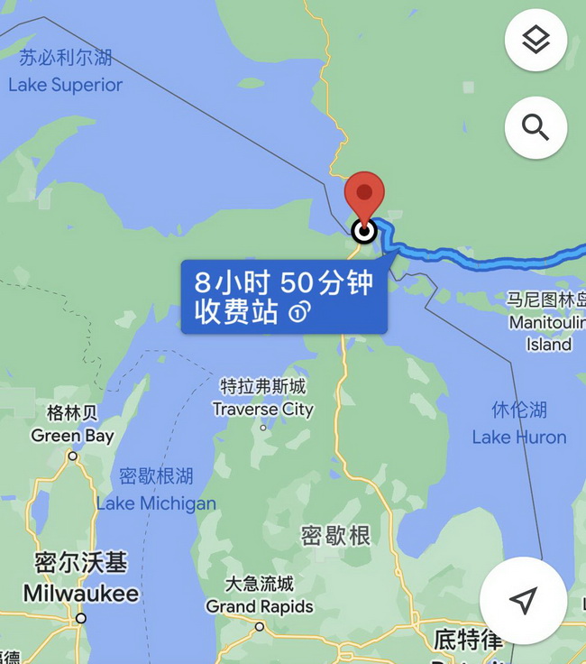 苏圣玛丽（Sault Ste.Marie）地图