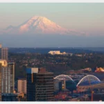 用长焦又拉近了一些- 雷尼尔山〈Mt. Rainier〉