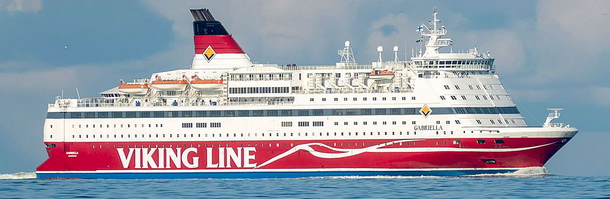 维京（Viking Line) 邮轮公司的游轮M/s Gabriella。