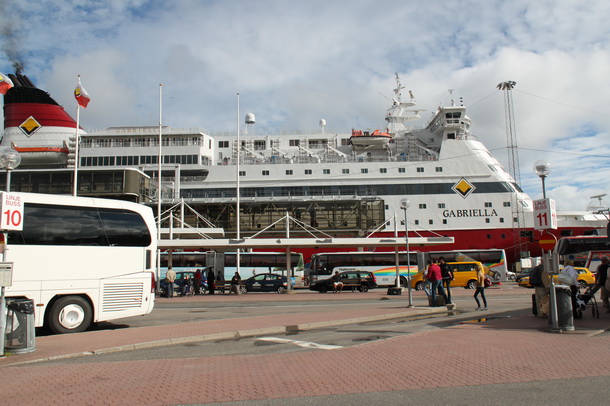 游轮M/s Gabriella游轮顺利到达斯德哥尔摩（Stockholm）