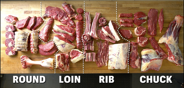 Beef Cuts （Screenshot Credit: bon appitit）