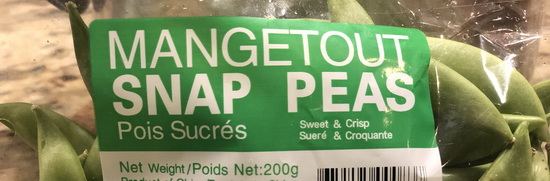 sweet peas，garden peas，或者 English peas