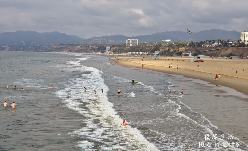 圣莫妮卡沙滩(Santa Monica State Beach