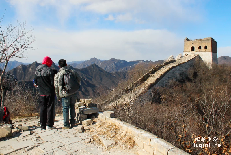 the less visited Jiankou Great Wall