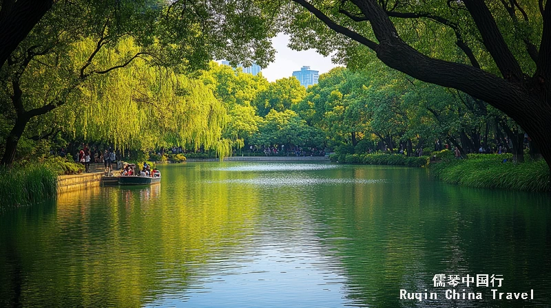 Century Park in Shanghai , one of the top outdoor activities for families in Shanghai