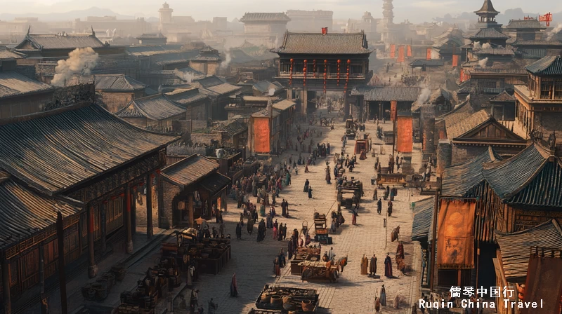 The ancient city of Xi'an