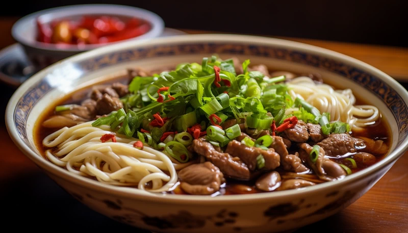 Biang Biang Noodles in Xi'an