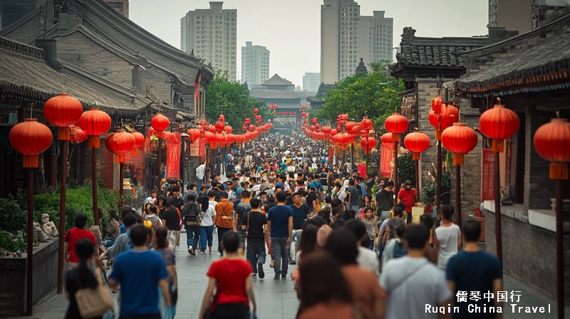 Xi'an a tourist hot destination 