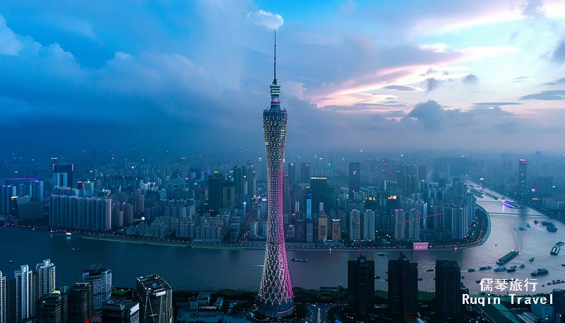 The Iconic Canton Tower is top of the 16 fun facts about Guangzhou