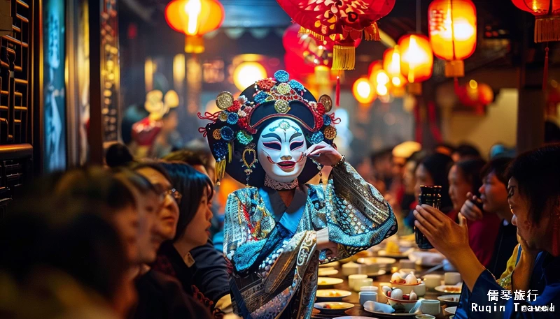 Sichuanese Dinner and Face Changing Show