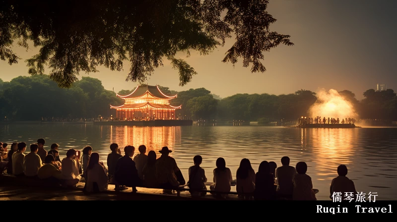  “Impression West Lake” show on the West Lake in Hangzhou