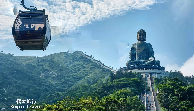 The majestic Tian Tan Buddha Hong Kong