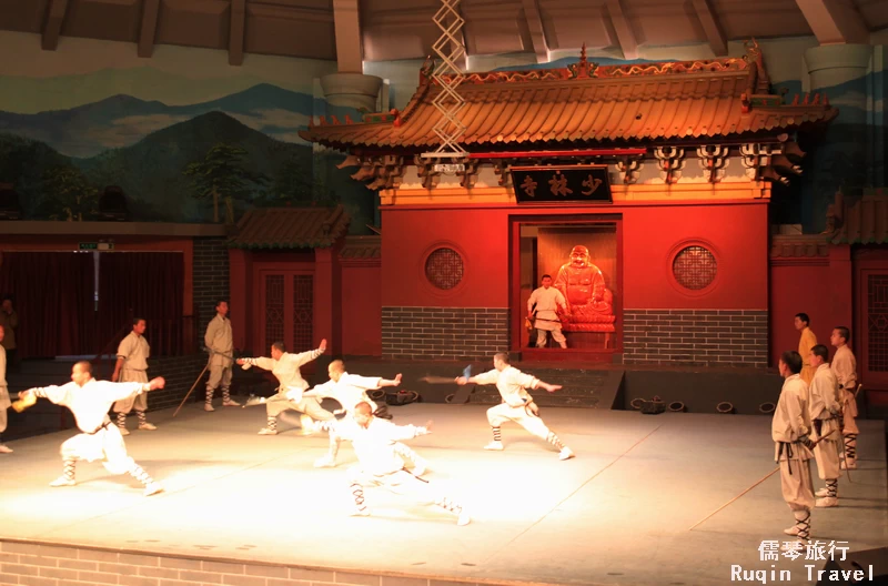Kung Fu Performance in Shaolin Temple