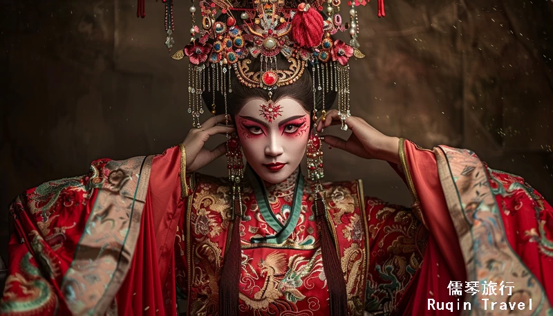Famale role in Chinese tranditional Peking opera is called Dan.