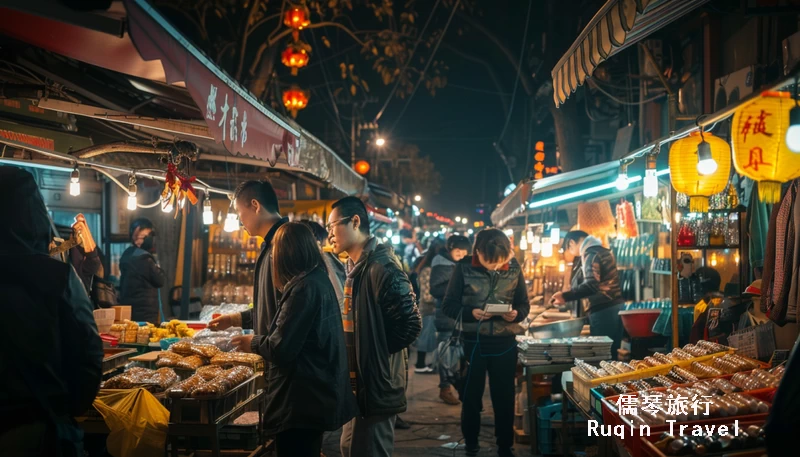 The Night Market in Beijing