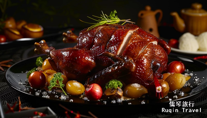  roast goose, a Cantonese delicacy. 