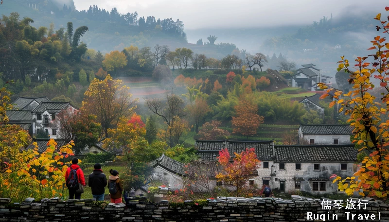 Autumn Colors in Wuyuan