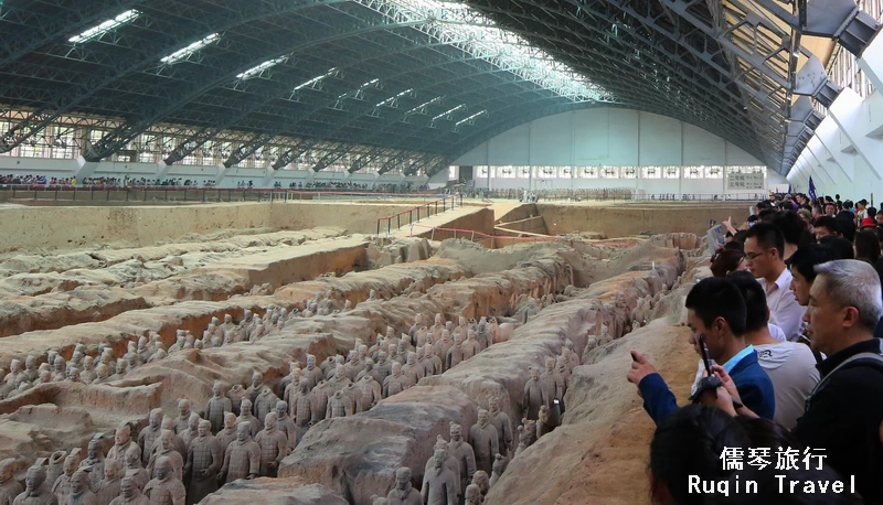 Pit 1 at the Terracotta Warriors
