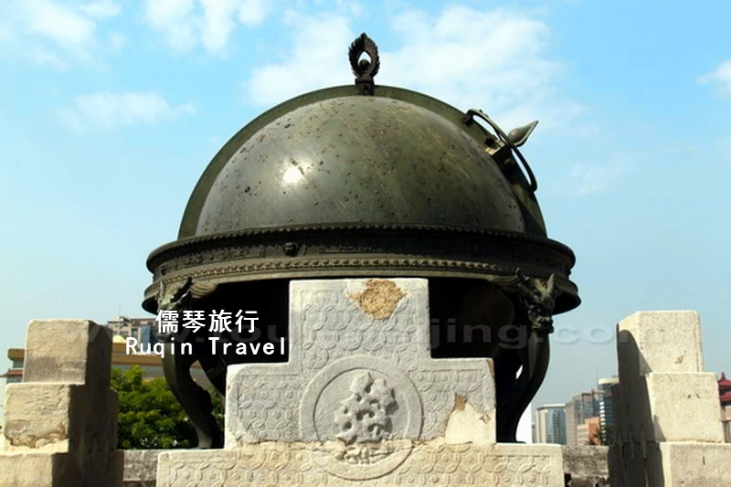 Celestial Globe - Made in 1673 for the purpose of determining the rising and setting time