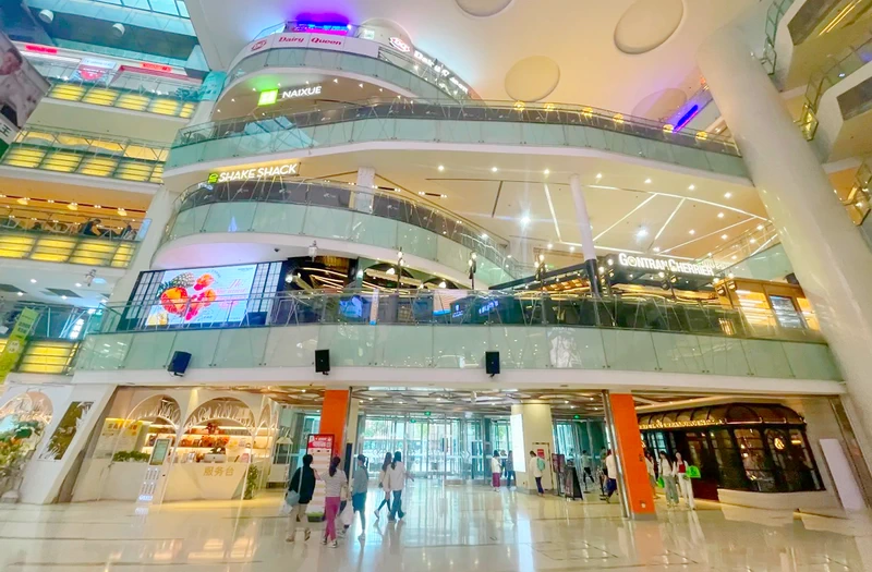 Xidan Joy City in Xidan Shopping District - Popular Shopping Streets and Districts in Beijing