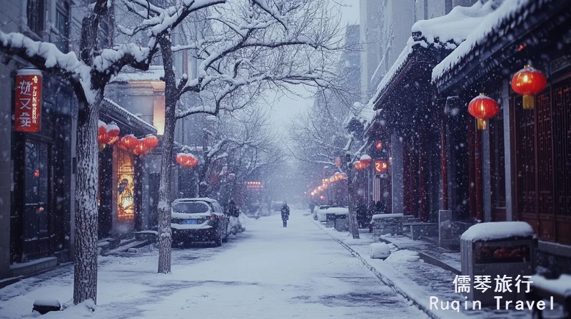 Beijing in winter