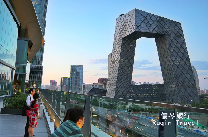 CCTV Tower, the contemporary building in Beijing