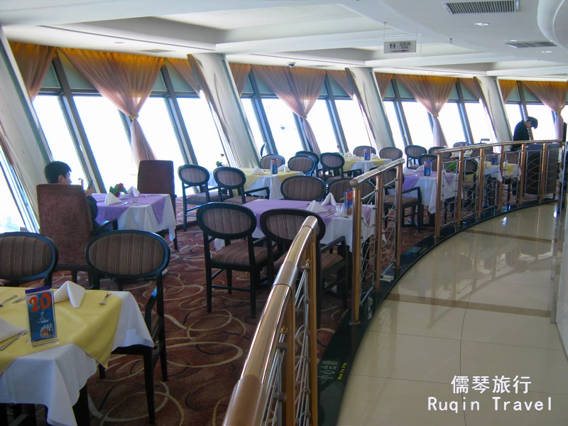 The Rotating Restaurant on the 18th floor at Central Radio & TV Tower