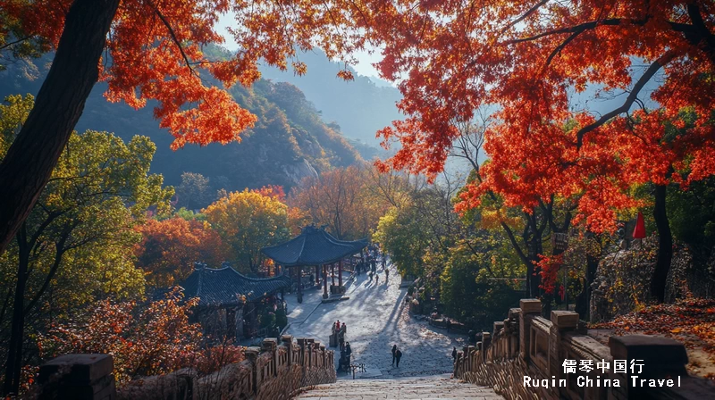 Beijing Fragrant Hills - Hidden gem photo spot 