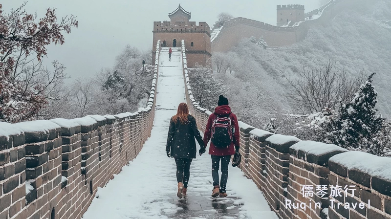 Visit Great Wall in December in Beijing
