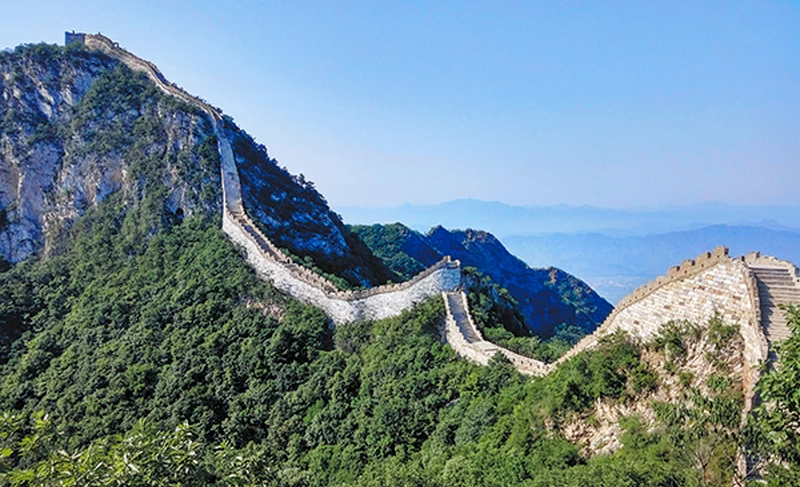  the Sky Ladder at Jiankou Great Wall