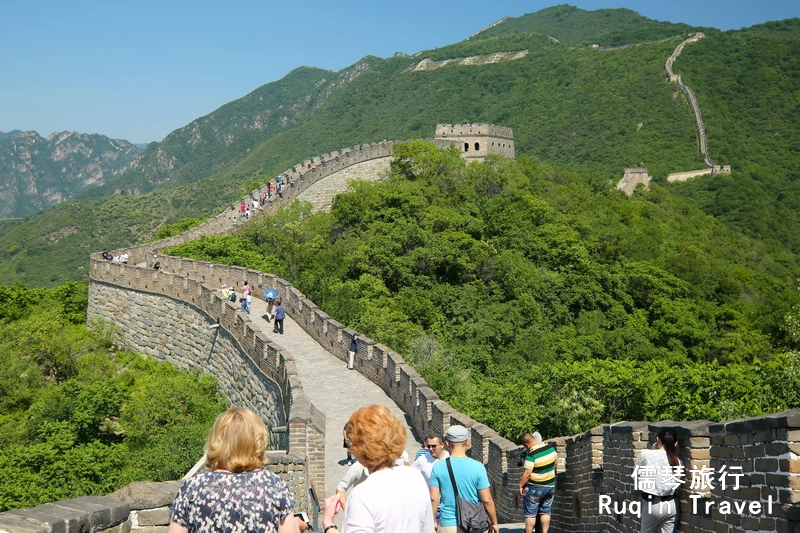 The wonderful view of Mutianyu Great Wall