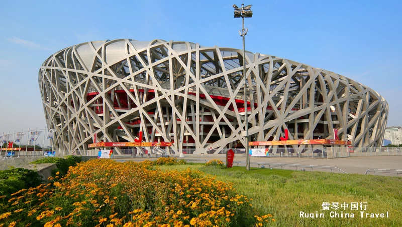 modern architectural marvel - Bird’s Nest Beijing photo tour