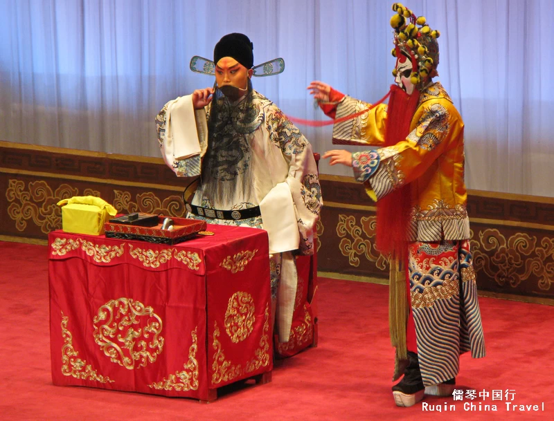 A scene from a Peking Opera show