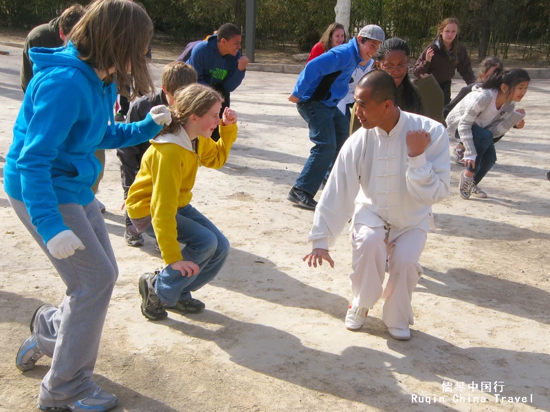 participate in a Tai Chi session - Beijing Tai Chi tour