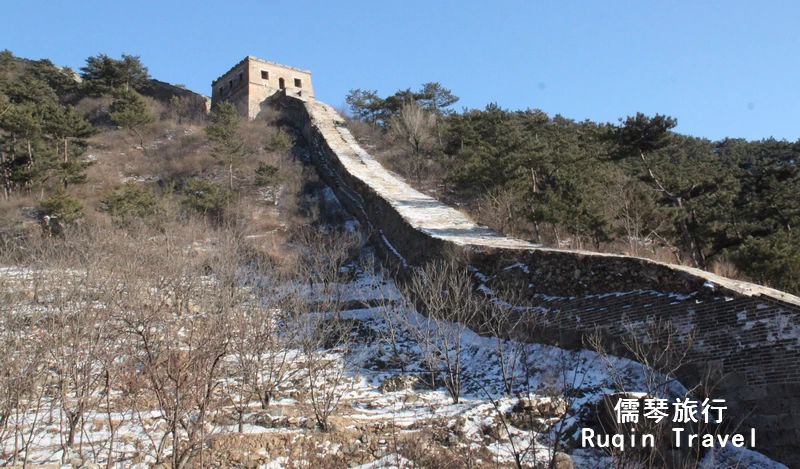 Zhuangdaokou Great Wall in Winter