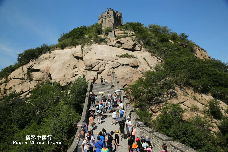 The Hero's Slope in the north section of Badaling Great Wall