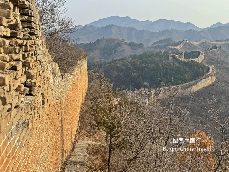 Beijing Gubeikou Great Wall in November