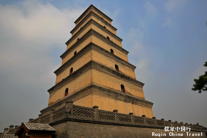 Climb the Big Wild Goose Pagoda in Xi'an