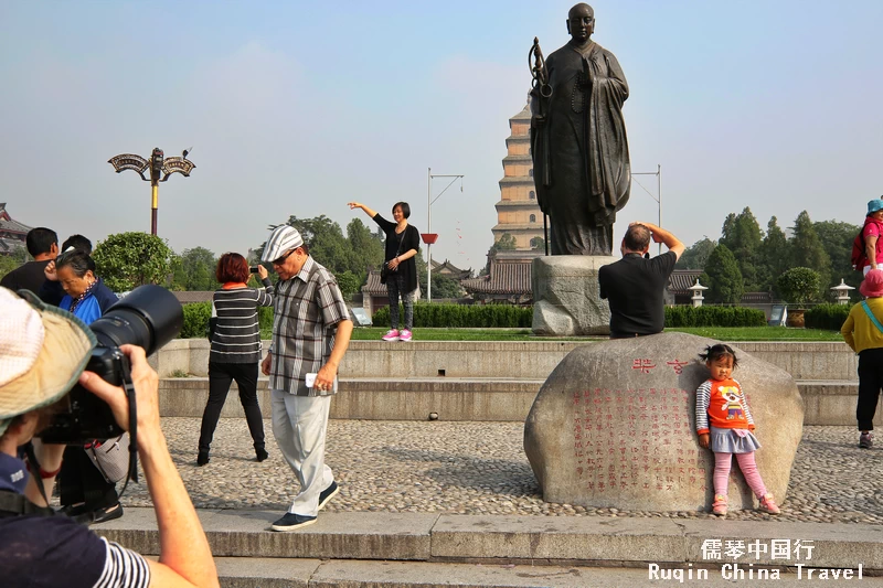 The Statue of Monk Xuanzang in Xi'an