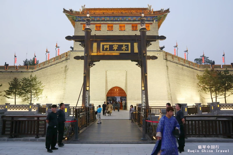 The South Gate ( Yongning Gate ) , the best starting point in Xi'am