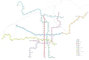 Xi'an Metro Map