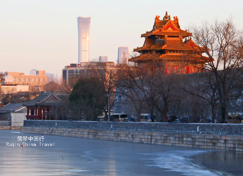 Forbidden City Turret and China Zun