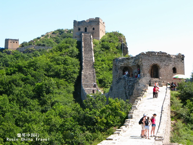 The east section of Simatai ( Tower 1  to Tower 10 )